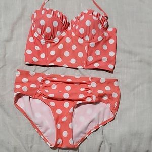 Arizona cute retro two piece swim suit
